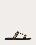 FLAT ROMAN STUD CALFSKIN SLIDE SANDAL - Image 6